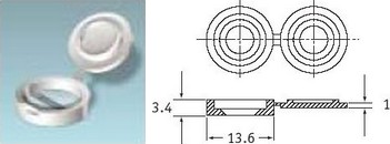 Dichtkappen mit Deckel