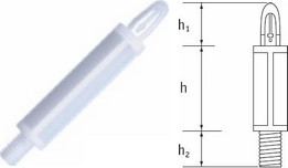 Schraub- und Schnapp-Abstandshalter