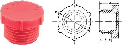 Gewindeschutzstopfen
